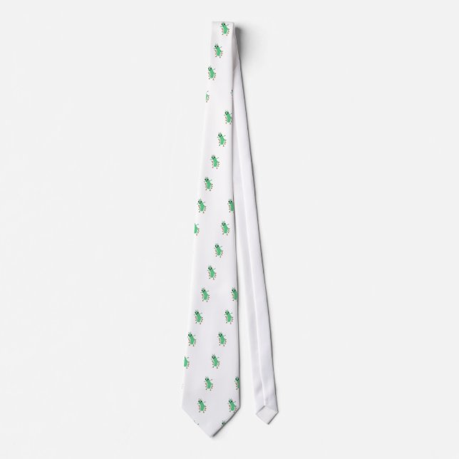 Green Caterpillar Tie (Front)