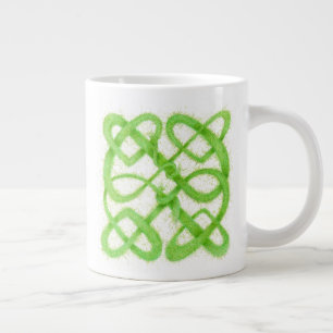 GREEN CELTIC KNOT Big Mug
