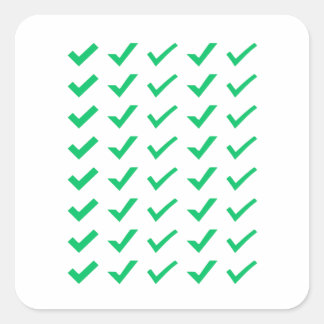 Green Check Mark Planner Stickers