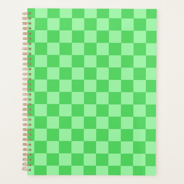 Green Check Planner (Front)