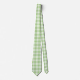 Green Checkerboard Pattern Tie