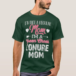 Green Cheek Conure Mum Im Not A Regular Mum Png T-Shirt