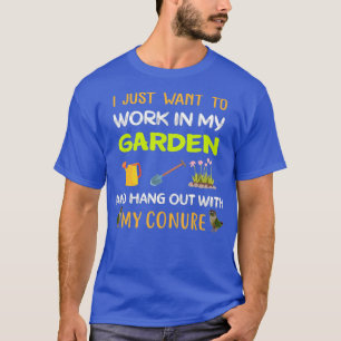 Green Cheek Conure Shirt Funny Gardening And