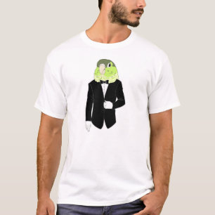Green Cheek Conure Tuxedo - Men's shirt