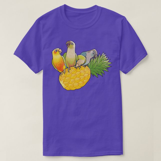 Green Cheek Paradise T-Shirt (Design Front)