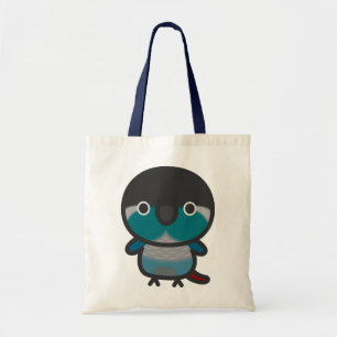 Green-cheeked parakeet / Turquoise Tote Bag