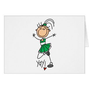 Green Cheerleader