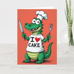 Green Chefs Birthday Card