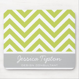 Green Chevron Mousepad TBM