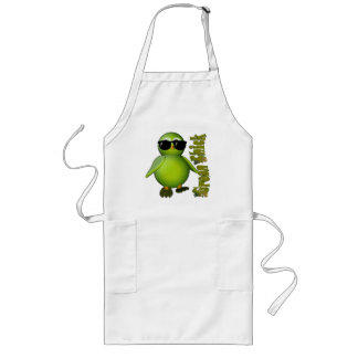 Green Chick Long Apron
