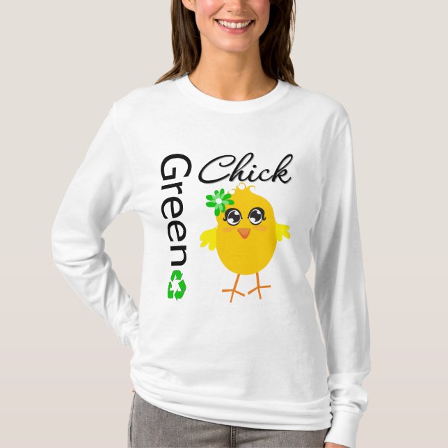Green Chick T-Shirt (Front)