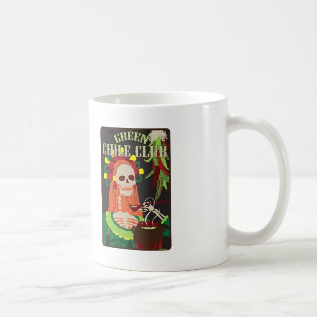 green chile club coffee mug (Right)