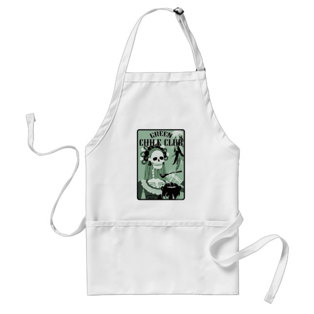 green chile club standard apron (Front)