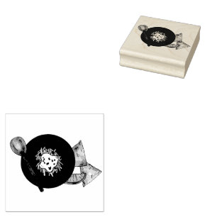 Green Chilli Chilli Chile Verde Colorado Tex Mex Rubber Stamp