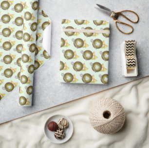Green Chilli Chilli Chile Verde Colorado Tex Mex Wrapping Paper