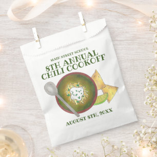 Green Chilli Verde Chilli Cookoff Cook-Off Food Favour Bags