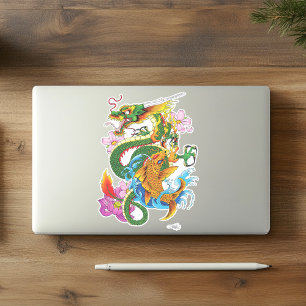 Green Chinese Dragon Koi