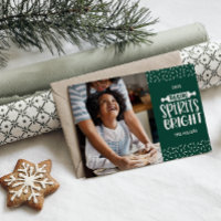 Green | Christmas Baking Spirits Bright Photo