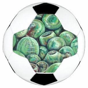 Green Christmas Balls