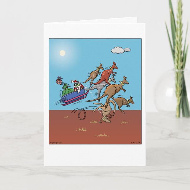 Green Christmas Card (Front)