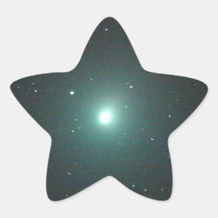Green Christmas Comet 46P/Wirtanen Star Sticker