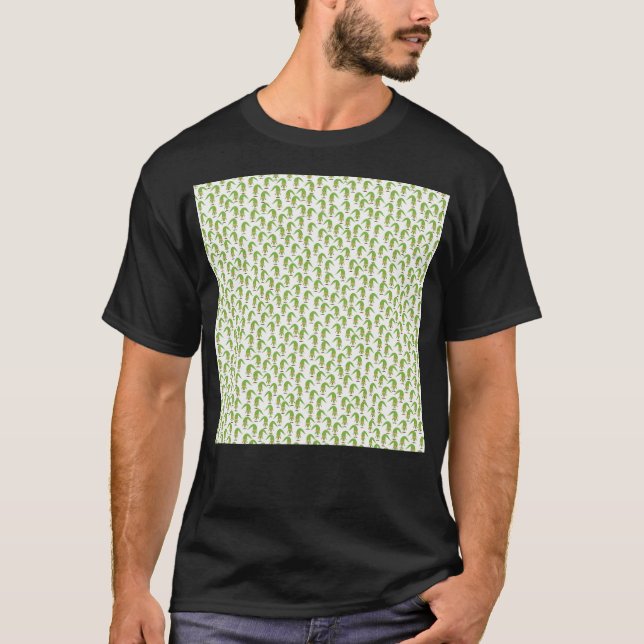 Green Christmas Hats For Special Occasions For Eve T-Shirt (Front)