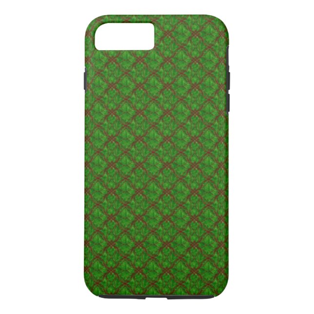 Green Christmas iPhone Case (Back)