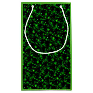 Green Christmas Lights Bag
