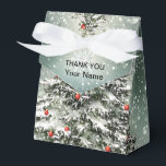 Green Christmas Tree Colourful Ornaments White Sno Favour Box<br><div class="desc">Green Christmas Tree Colourful Ornaments White Snow Favour Boxes. Unique,  beautiful,  stylish design. Easy to be personalised. Font style,  size and colours can be changed. Matching items available.</div>
