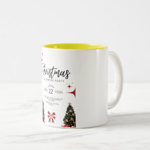 Green Christmas Tree's Even Dinner Party Mug
