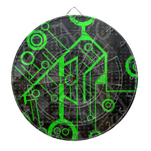 Green Circuit Dartboard
