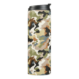 Green Classic Camouflage  Thermal Tumbler