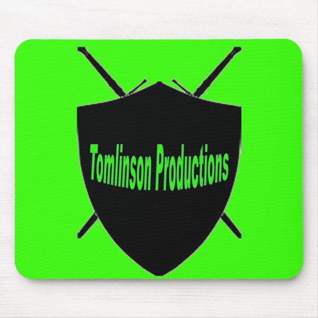 Green Classic Logo Mouse Pad (Front)