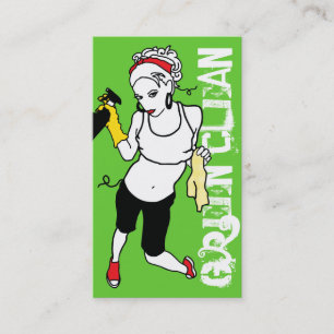 green clean (appointment card) appointment card