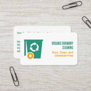 Green Cleaning Business Card