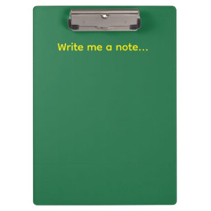 Green Clipboard