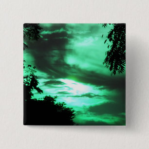 Green Clouded Sky Button
