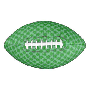 Green Clover Ribbon by Kenneth Yoncich American Football