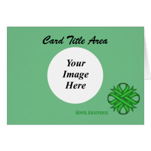 Green Clover Ribbon Template by Kenneth Yoncich