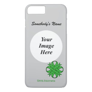 Green Clover Ribbon Tmpl by Kenneth Yoncich iPhone 8 Plus/7 Plus Case