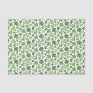Green Clover Tissue Paper