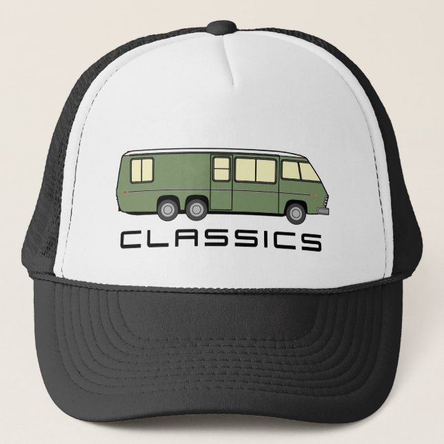 Green Coach Classics Logo Trucker Hat (Front)