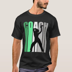 Green Coach Of Dance Instructor Dance Pretty Teach T-Shirt