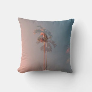 Green coconut tree cushion