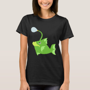 Green Color Deep Sea T-Shirt
