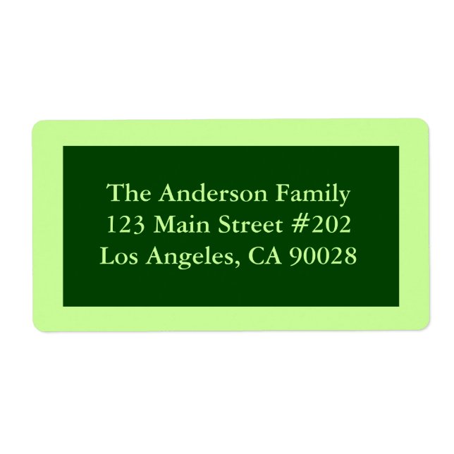 green colour (Front)