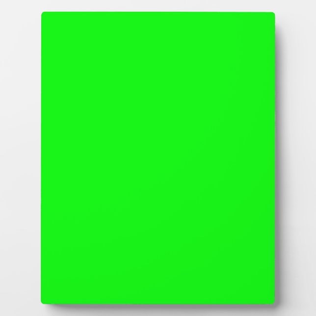 Green Colour Customised Designer Plaque (Front)