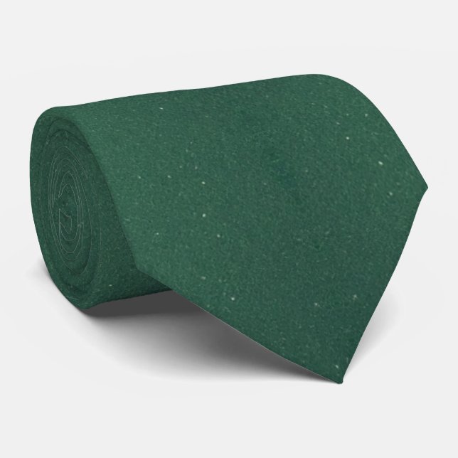 green Colour touch-ups glitter  Tie (Rolled)