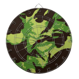 Green Combat Pattern Dartboard