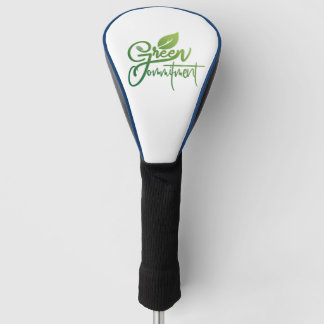 Green Commitment Golf Head Cover